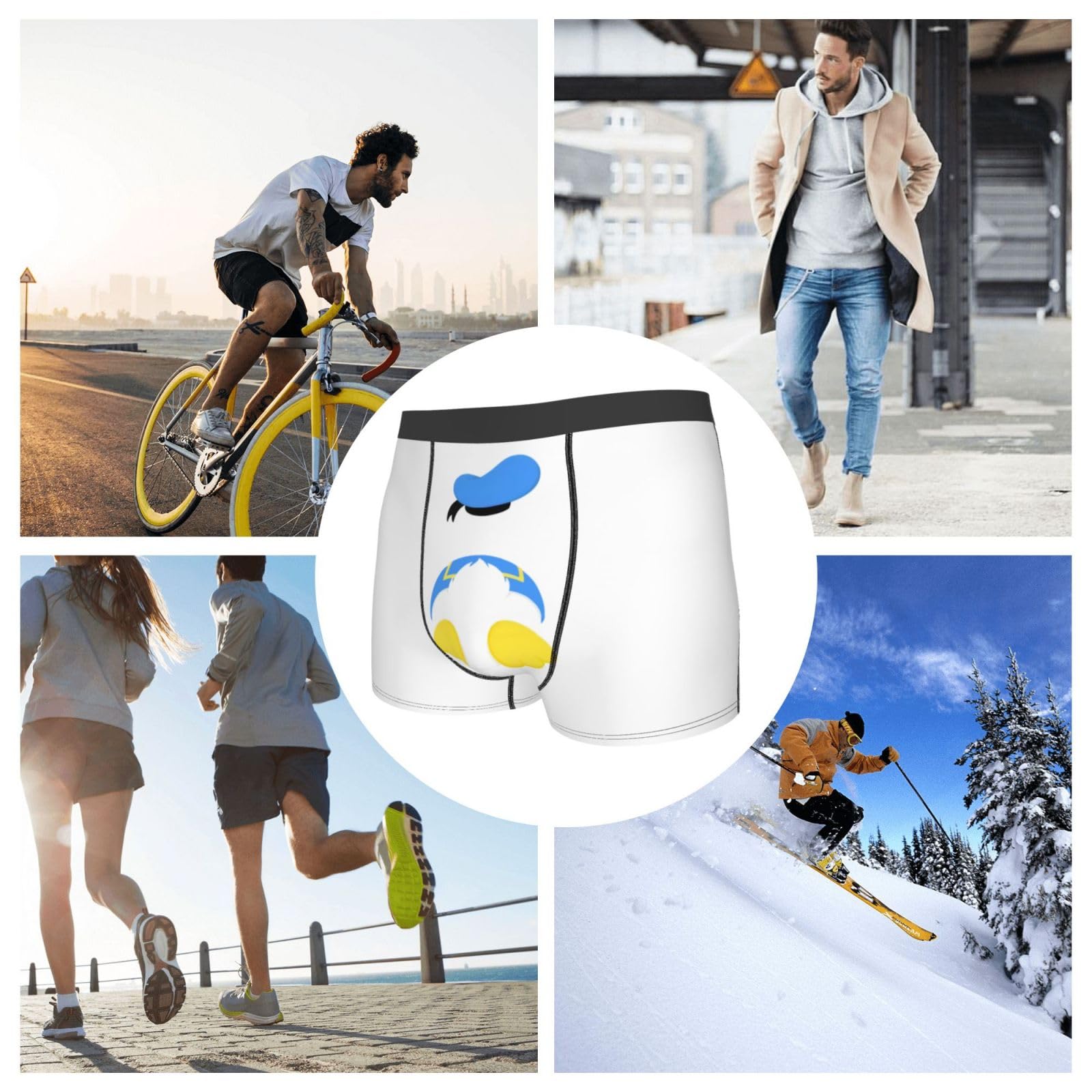 Amazon.co.jp: ボクサーパンツ ドナルドダック メンズ 下着 ボクサー